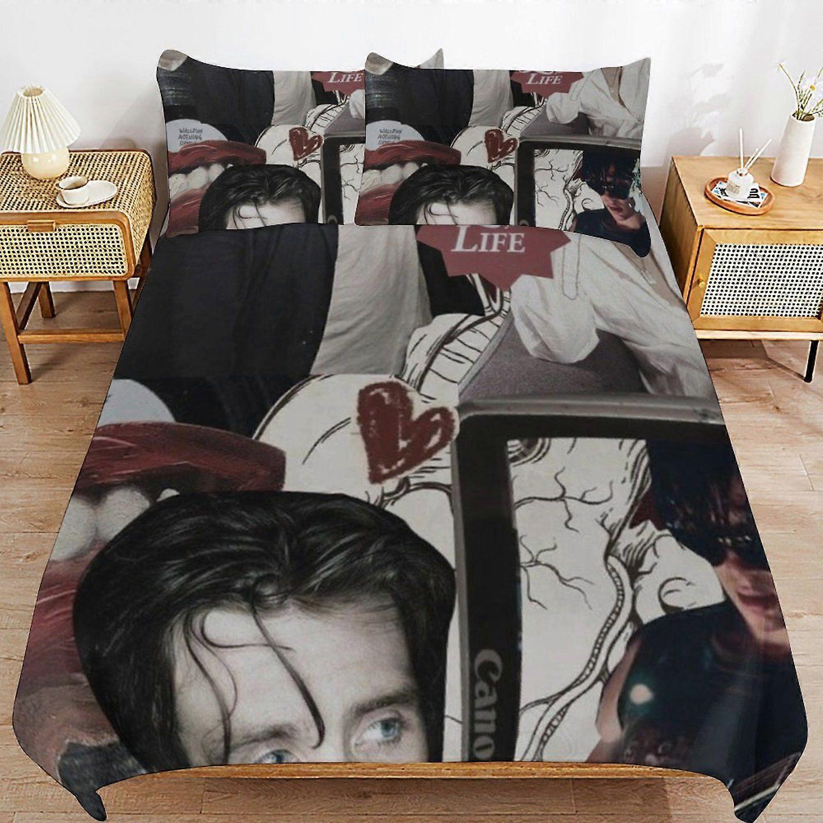 Cillian murphy Gentle Handling Long Use Finish Smooth Zipper Function Duvet Cover Sets Comfortable Sleep