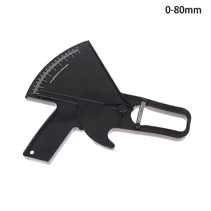 80mm Body Fat Caliper Adipometer Skinfold Measurement Slimming Lose Weight Body Fat Measure Tester Fitness Beauty Health Care