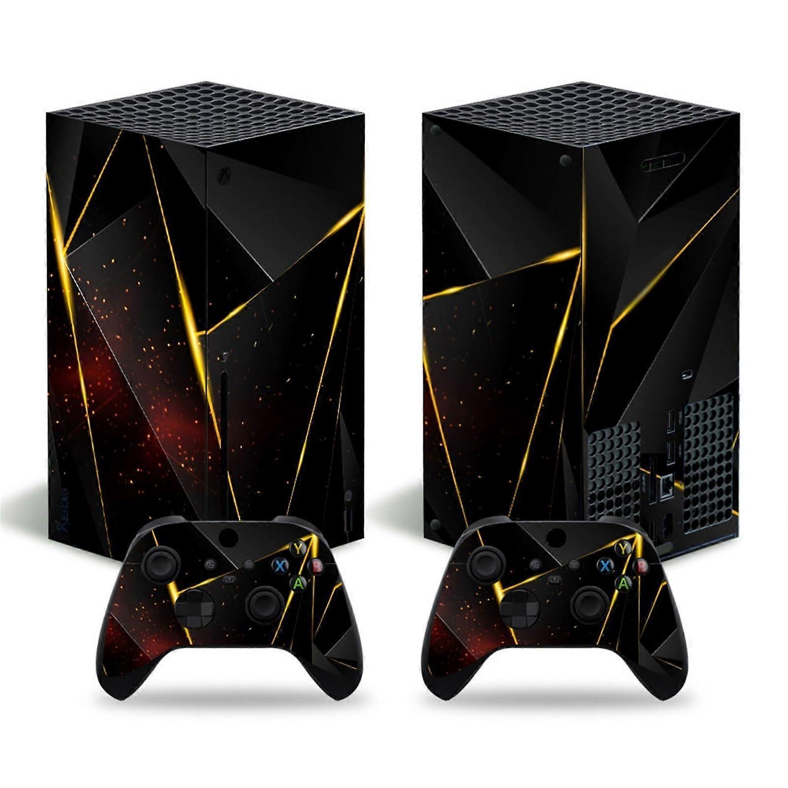 Skin Wrap with Controller Decals, Scratch Protection, Easy Fit and Removal for Xbox Series X
