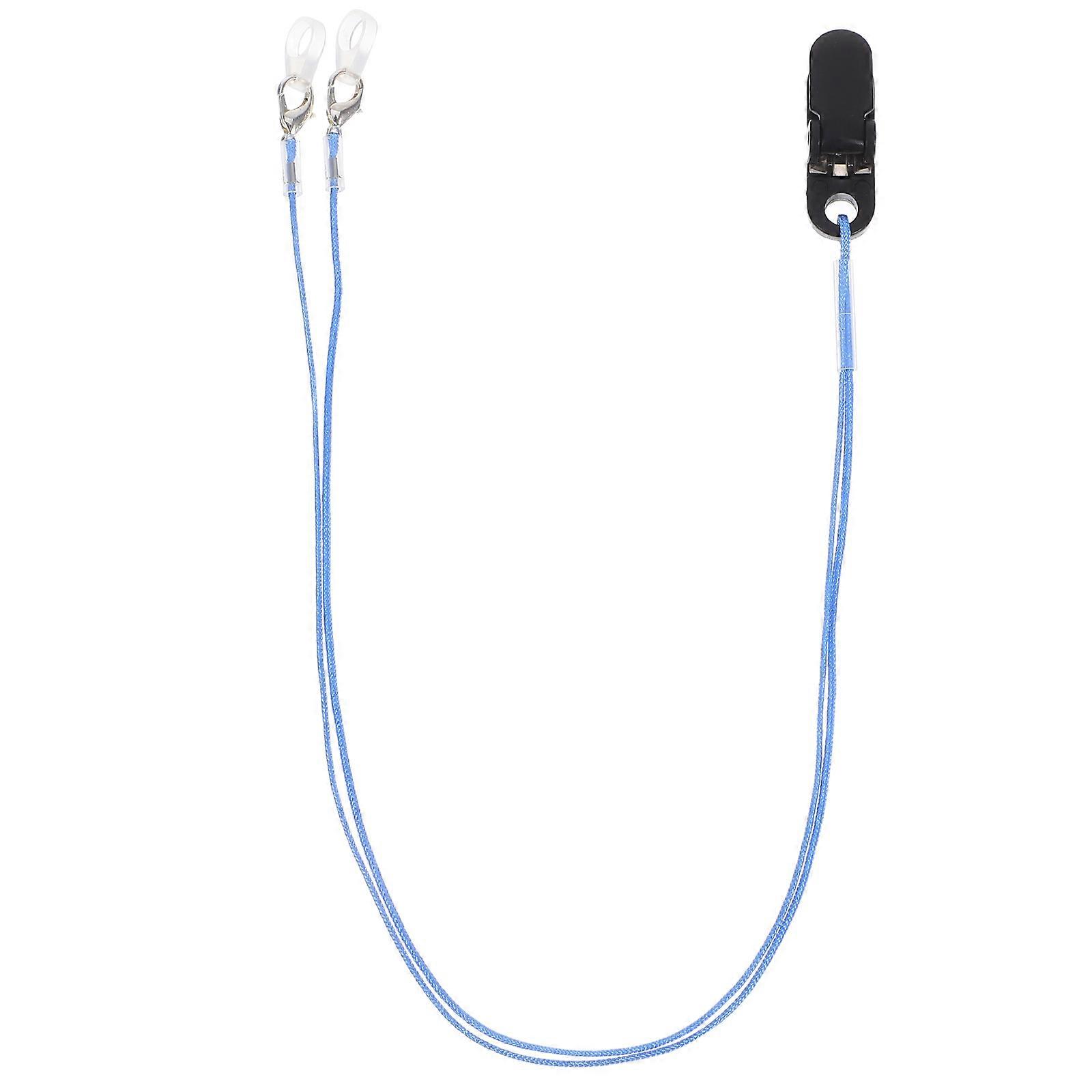Anti Loss Hearing Amplifier Attachment Clip with 3Pcs Rope for Secure Use
