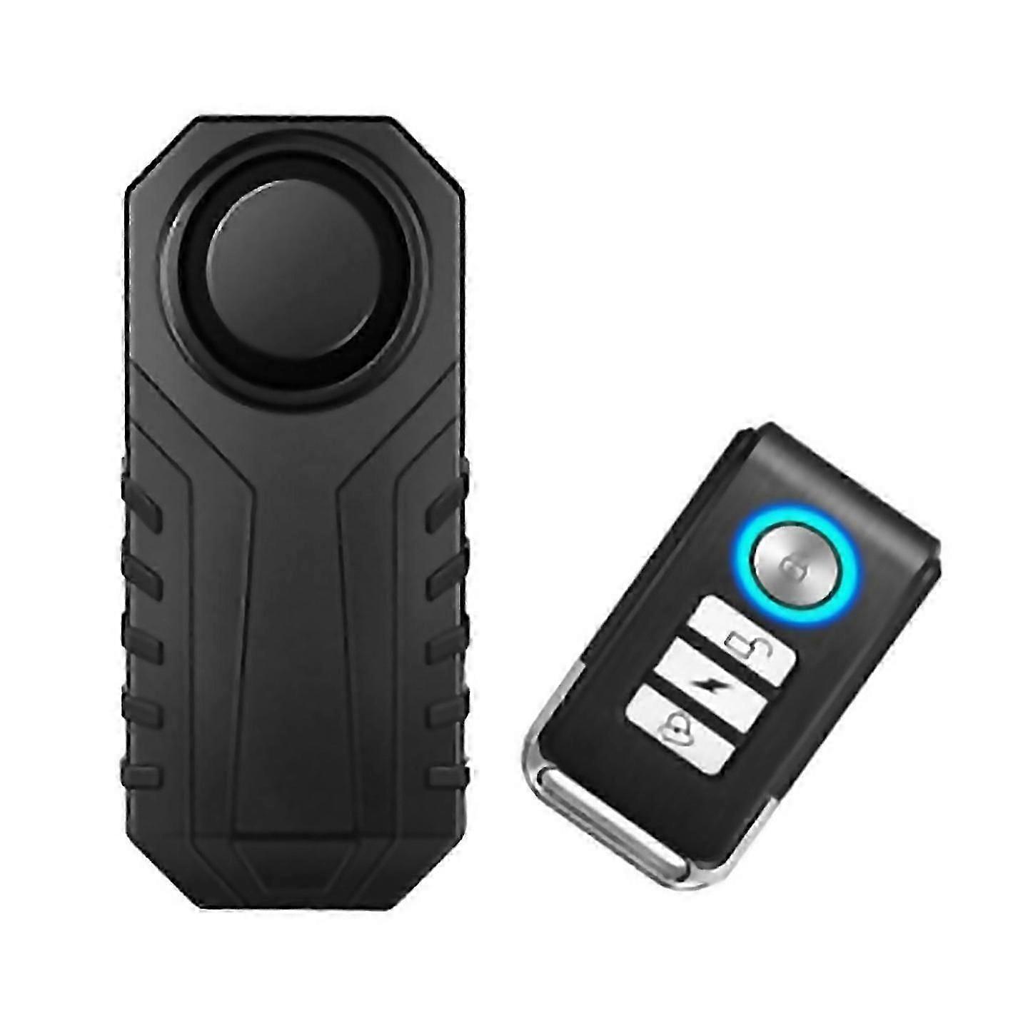 For Usb Charge Bicycle Vibration Alarm Anti Lost Security Sensor