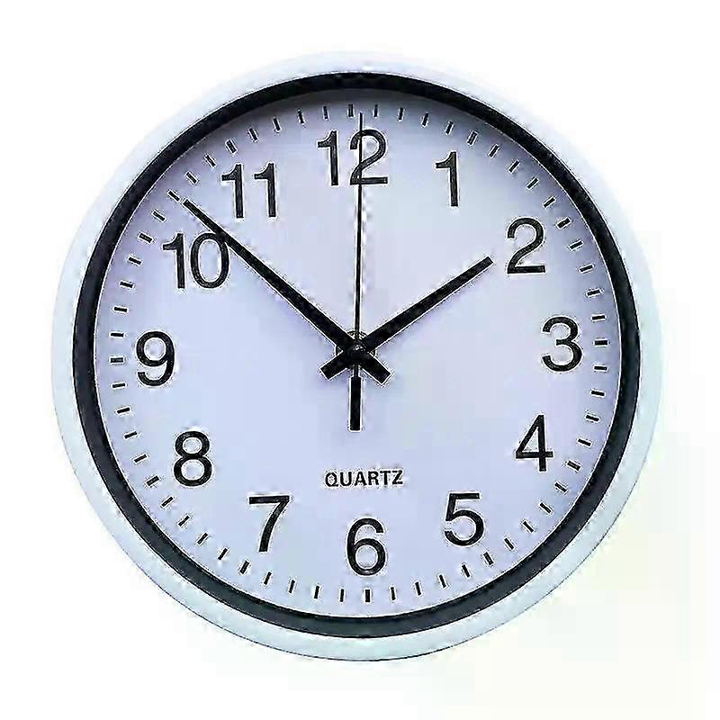 Quartz Clock Insert 8 Inch Replacement with Roman and Arabic Numerals for DIY Round Clocks