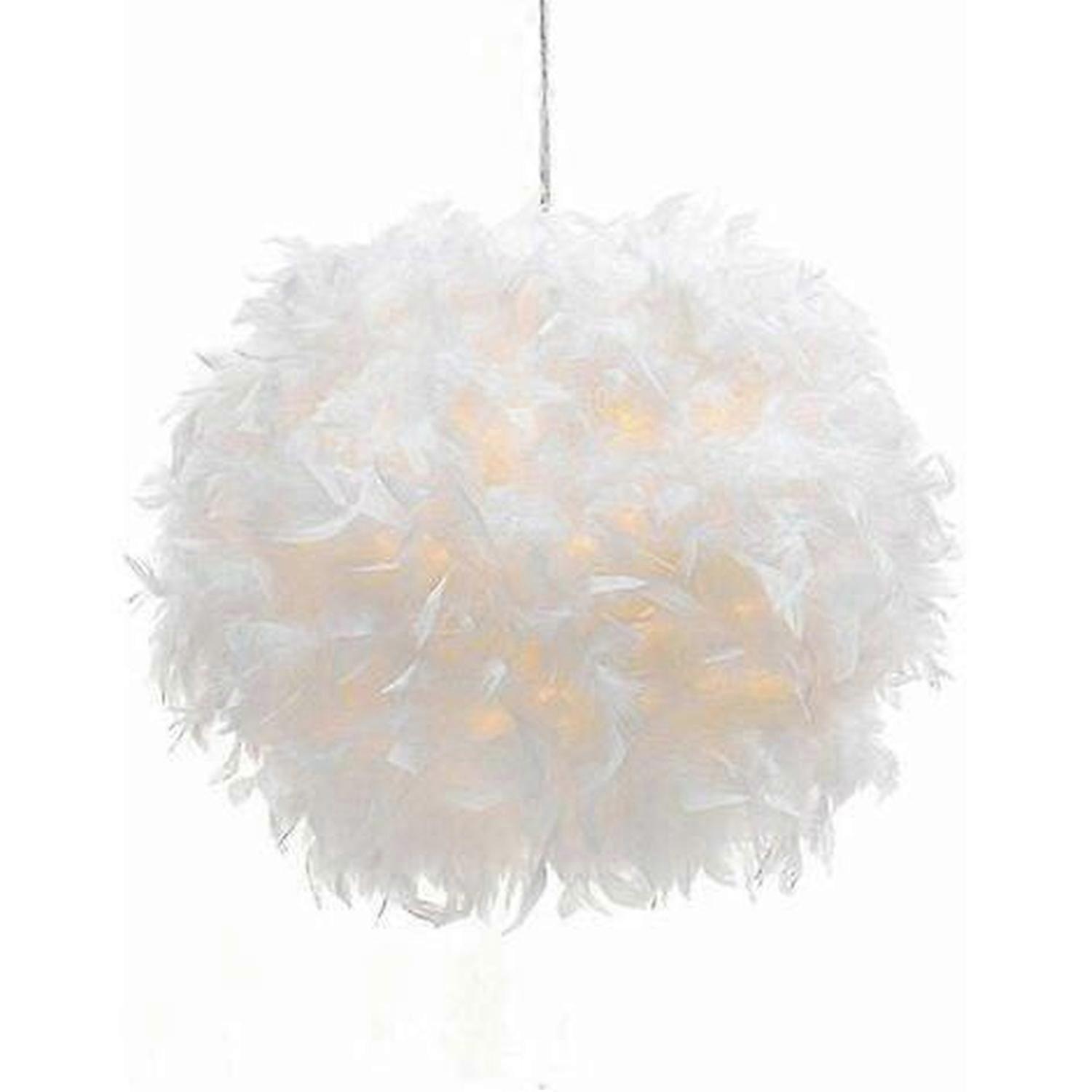 Creative Chandelier Feather Ceiling Lamp Children's Room Cafe Bar