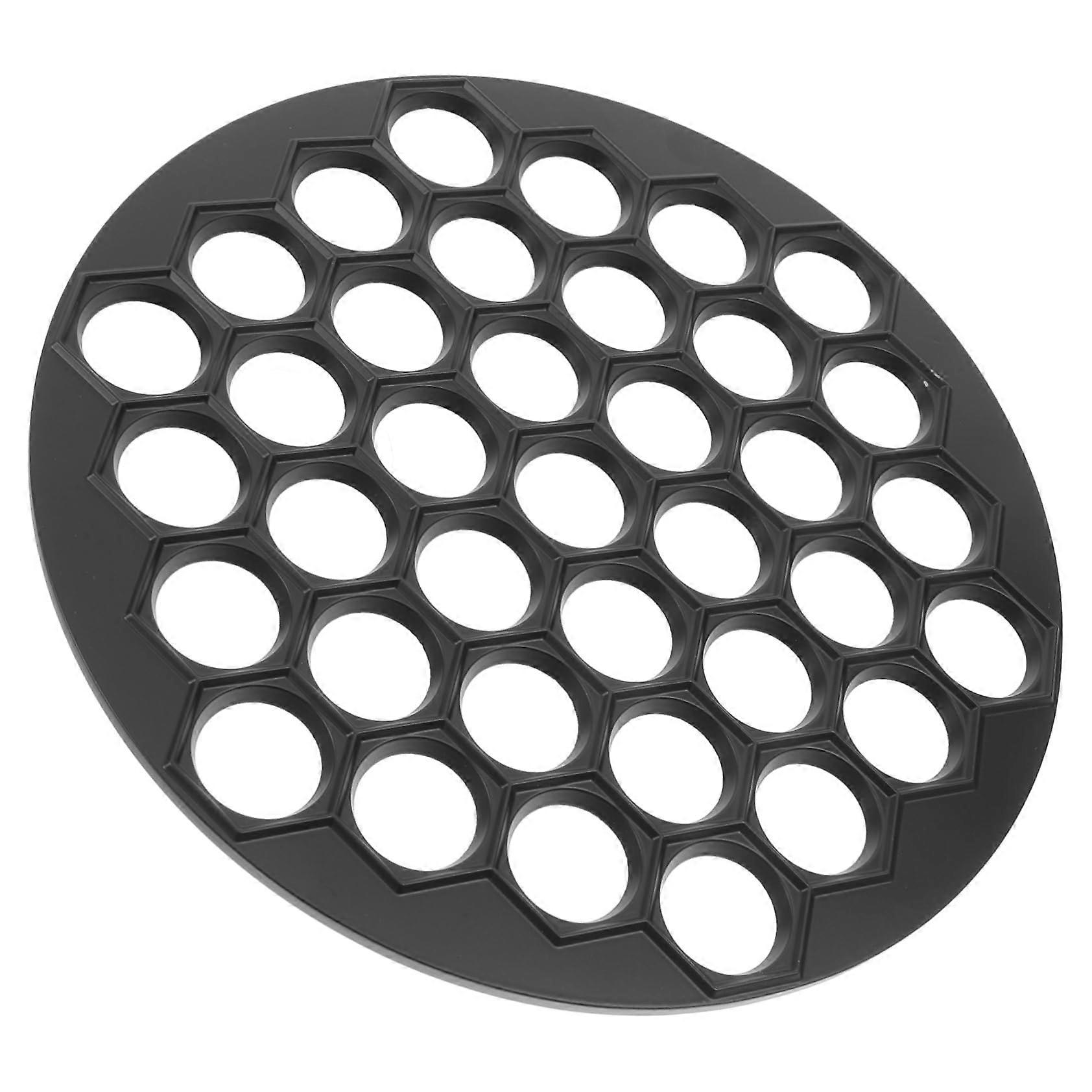 37Hole Aluminum Dumpling Maker Press for Quick Meal Preparation and Home Kitchen Use