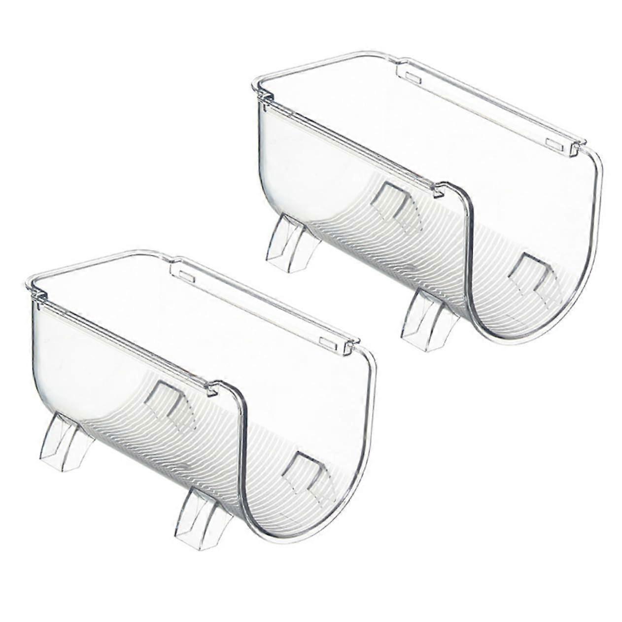 2PCS Water Bottle Organizer Stackable Holder for Pantry Refrigerator and Kitchen Cabinet Storage