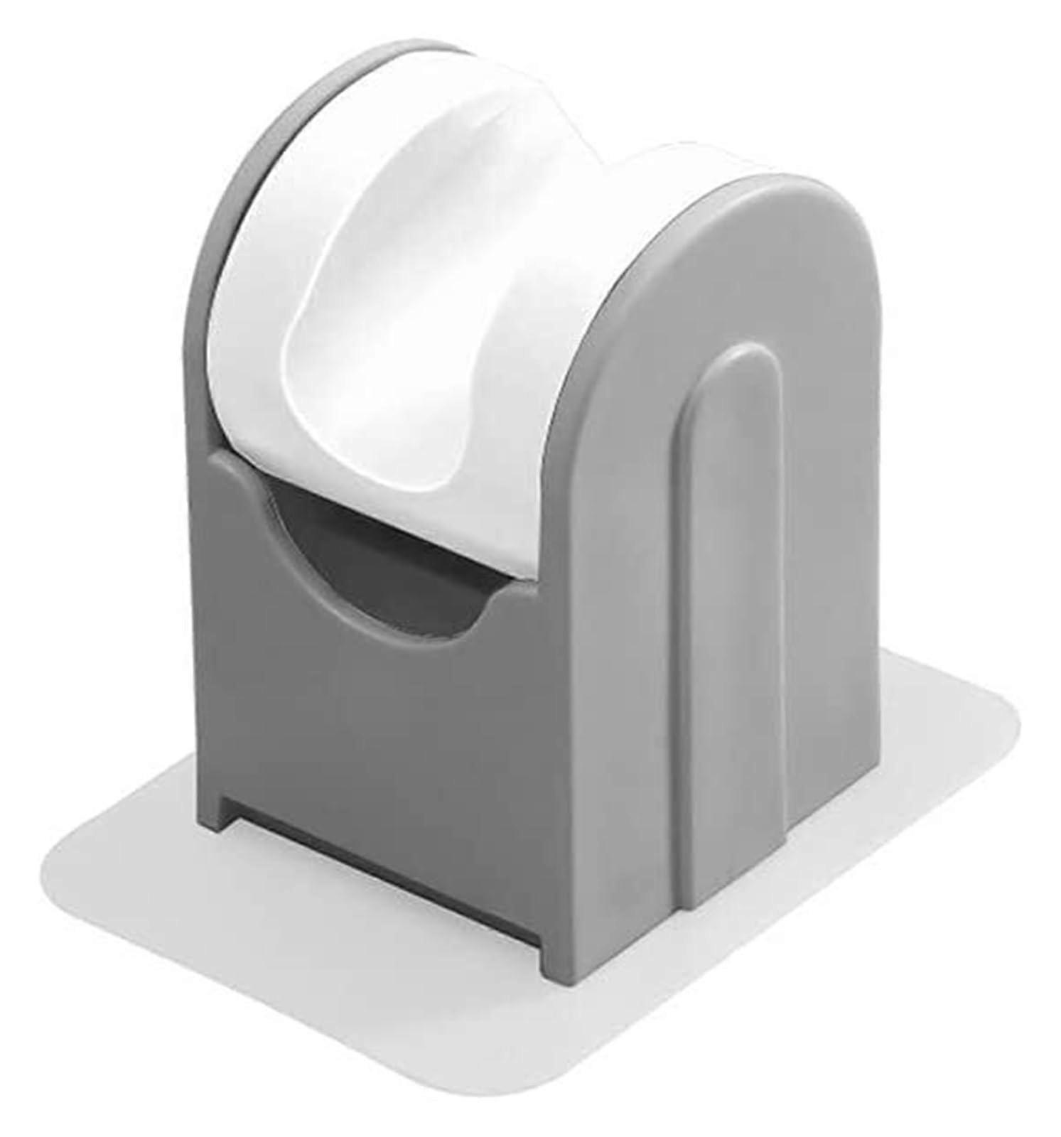 Self Adhesive Shower Head Holder Wall Mount with Strong Adhesion and Multi Angle Adjustment