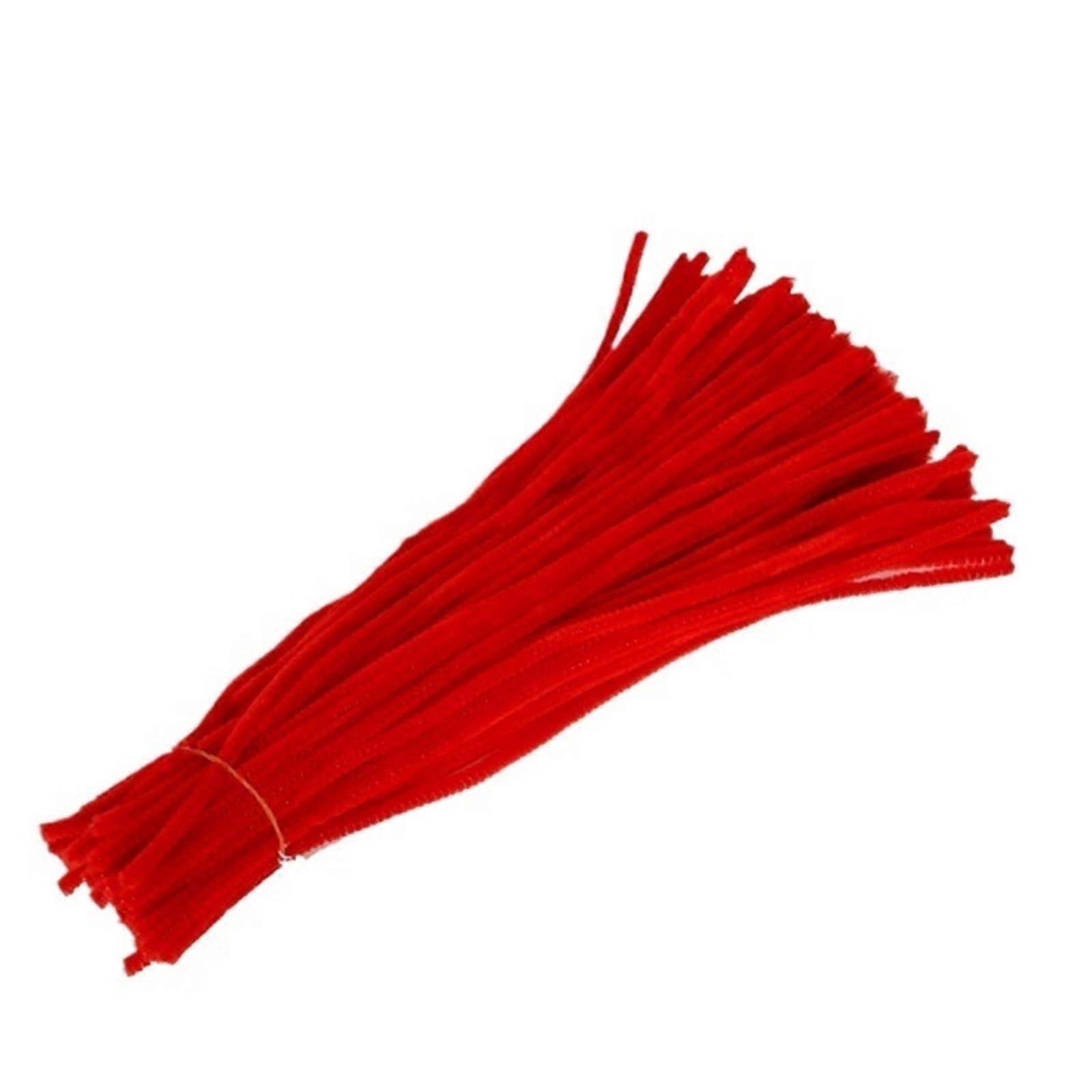 Pipe Cleaners 100pcs Colorful Chenille Stems for DIY Crafts Flexible Shape Boosts Creativity