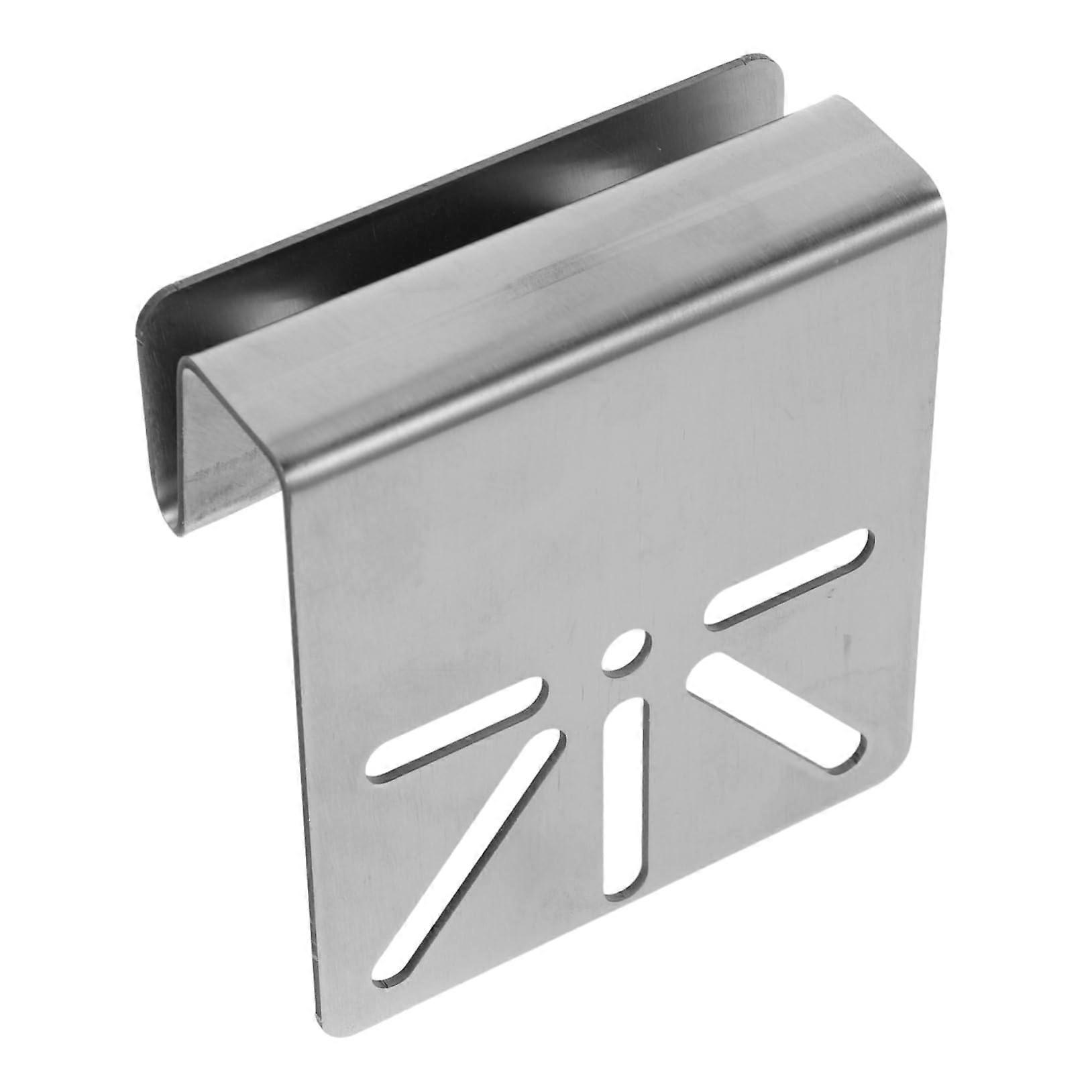 Adjustable Solar Panel and Security Camera Mount Stainless Steel NoDrill Gutter Installation