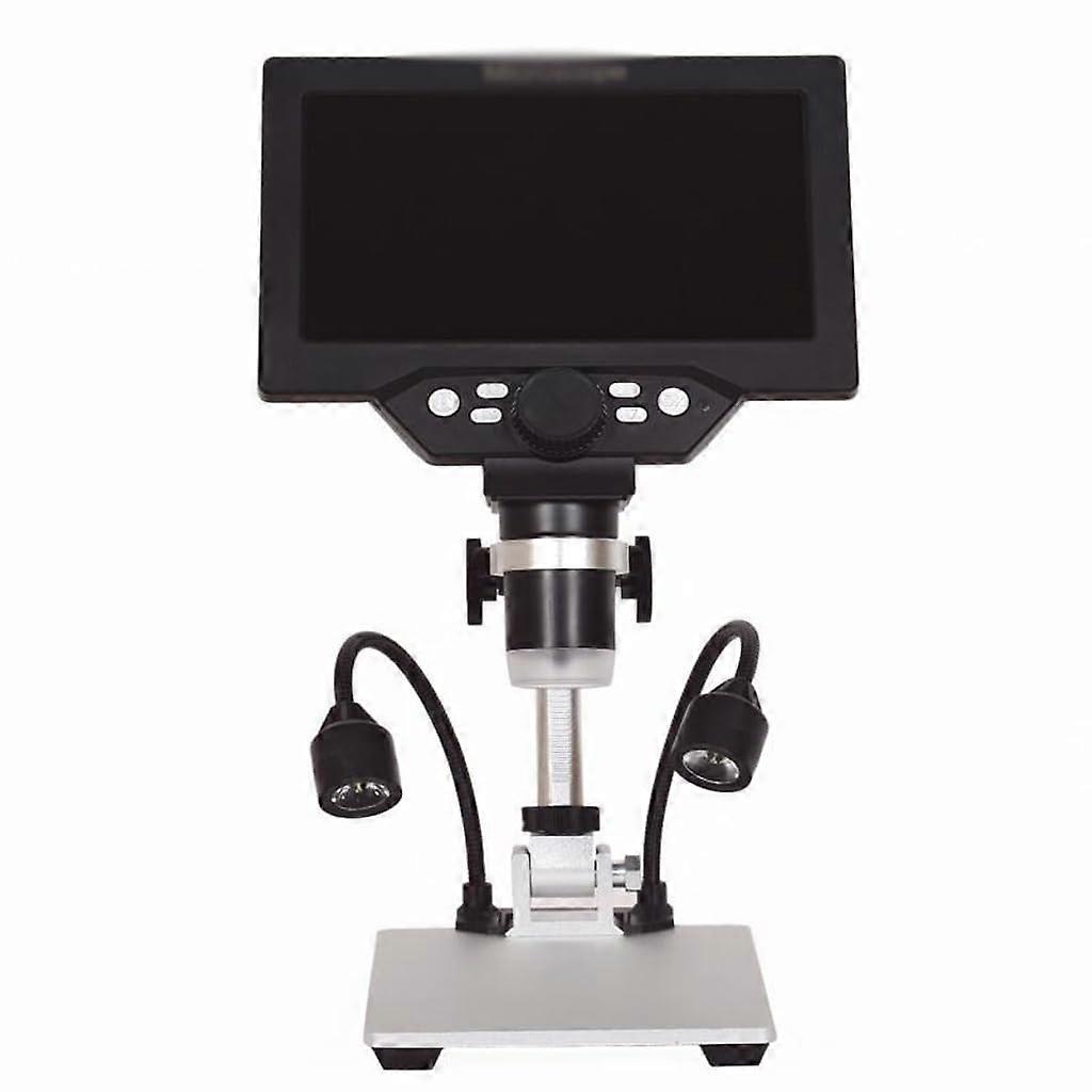 Continuous Zoom Digital Microscope for Electronics  with Adjustable Viewing Angle