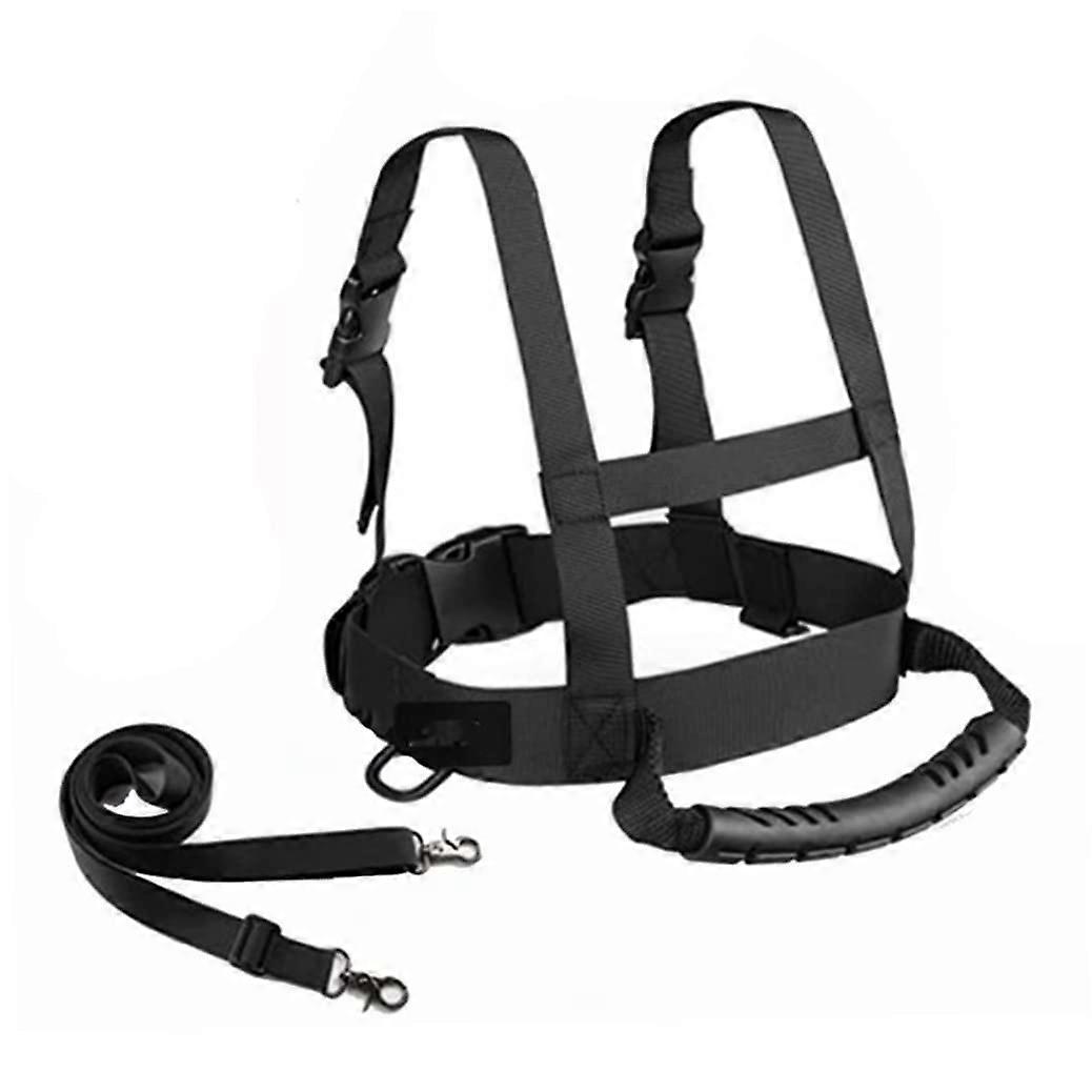 Kids Ski Harness with Handlebar Safety Control, Adjustable Straps and Removable Leash for Beginners
