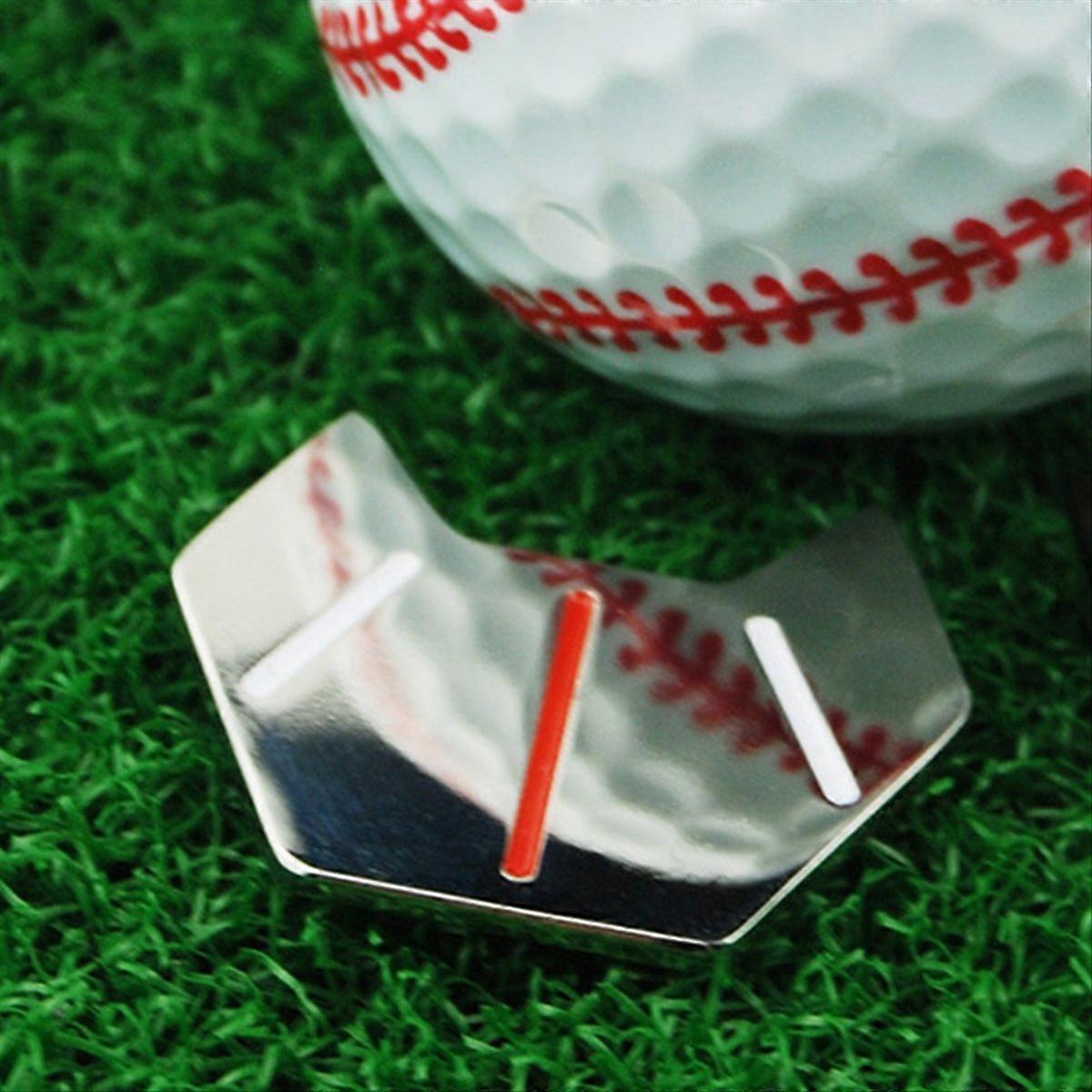 Golf Marker Hat Clip for Positioning Alignment, for All Golfers,B