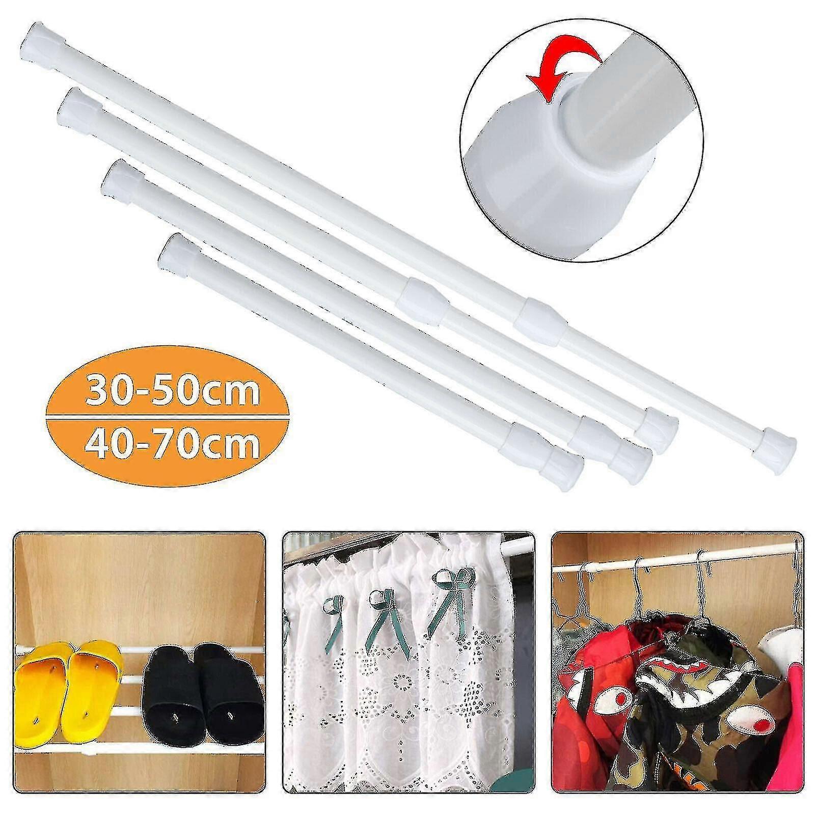 Adjustable Curtain Rod-2pcs 40cm-70cm-