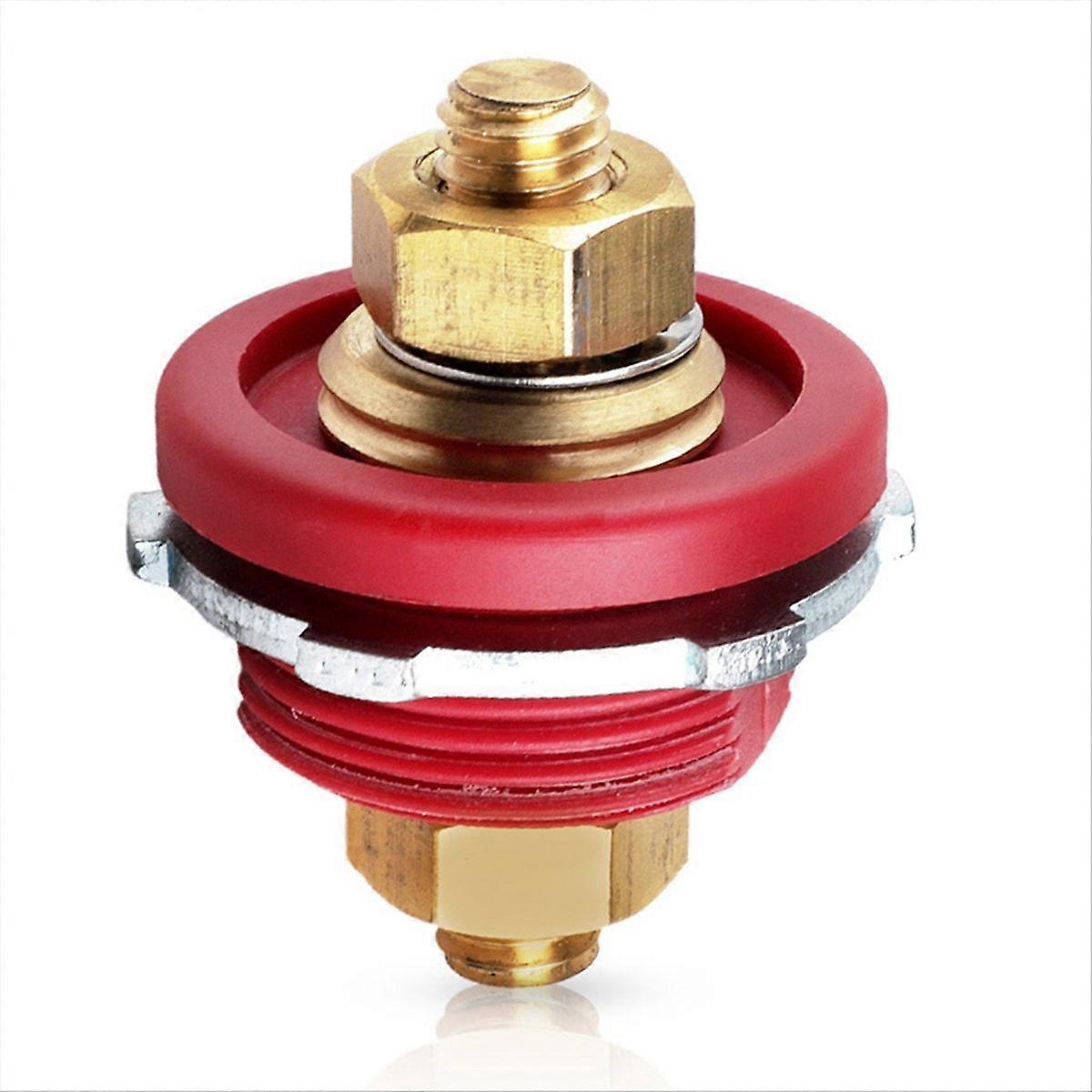 3/8 Stud Remote Battery Power Junction Connecto Heavy Duty 24V Red