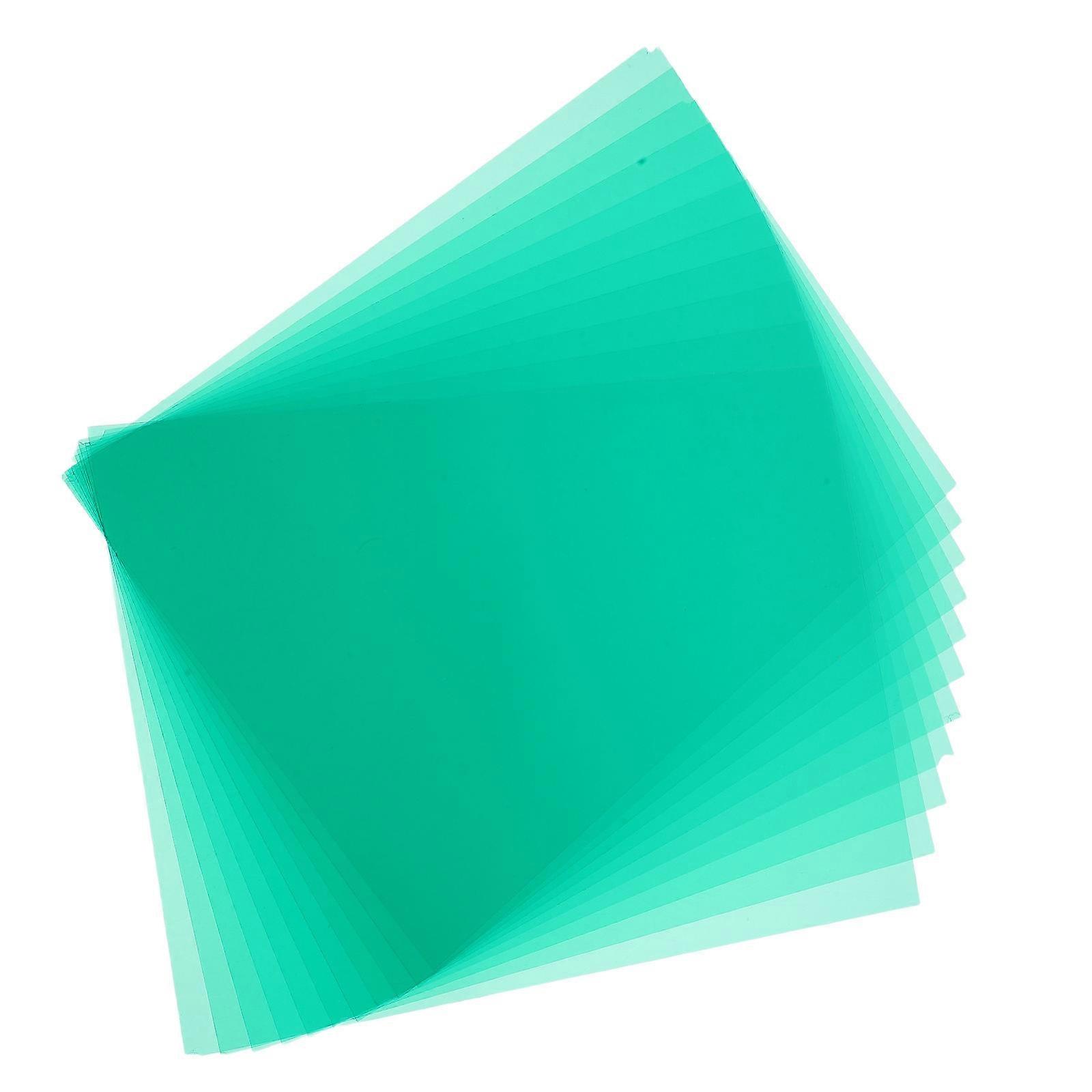 PVC Light Filter Boards for Scientific Use 10Pcs Gel Light Sheets