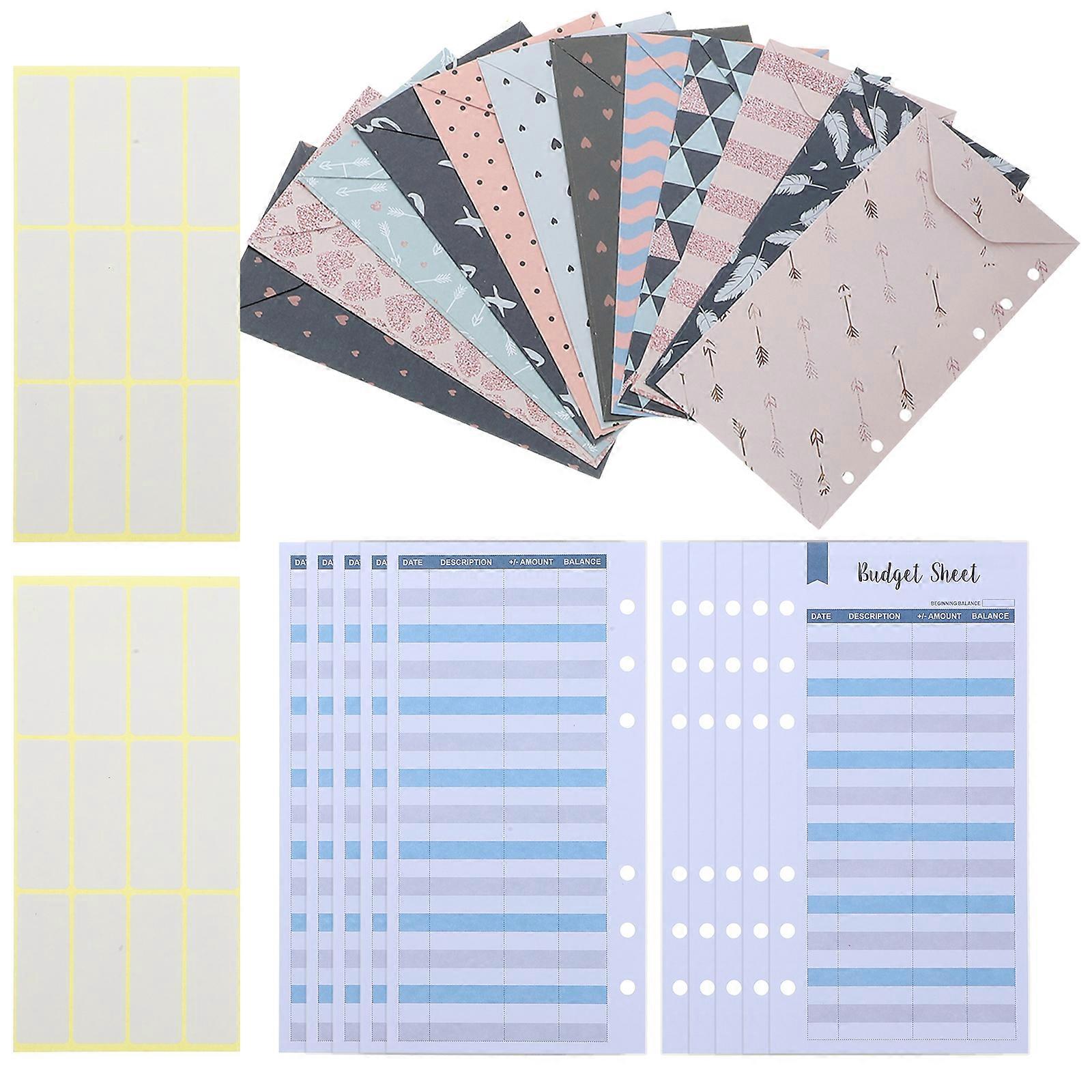 Replacement for Account Including 5Sets of Budget Sheets