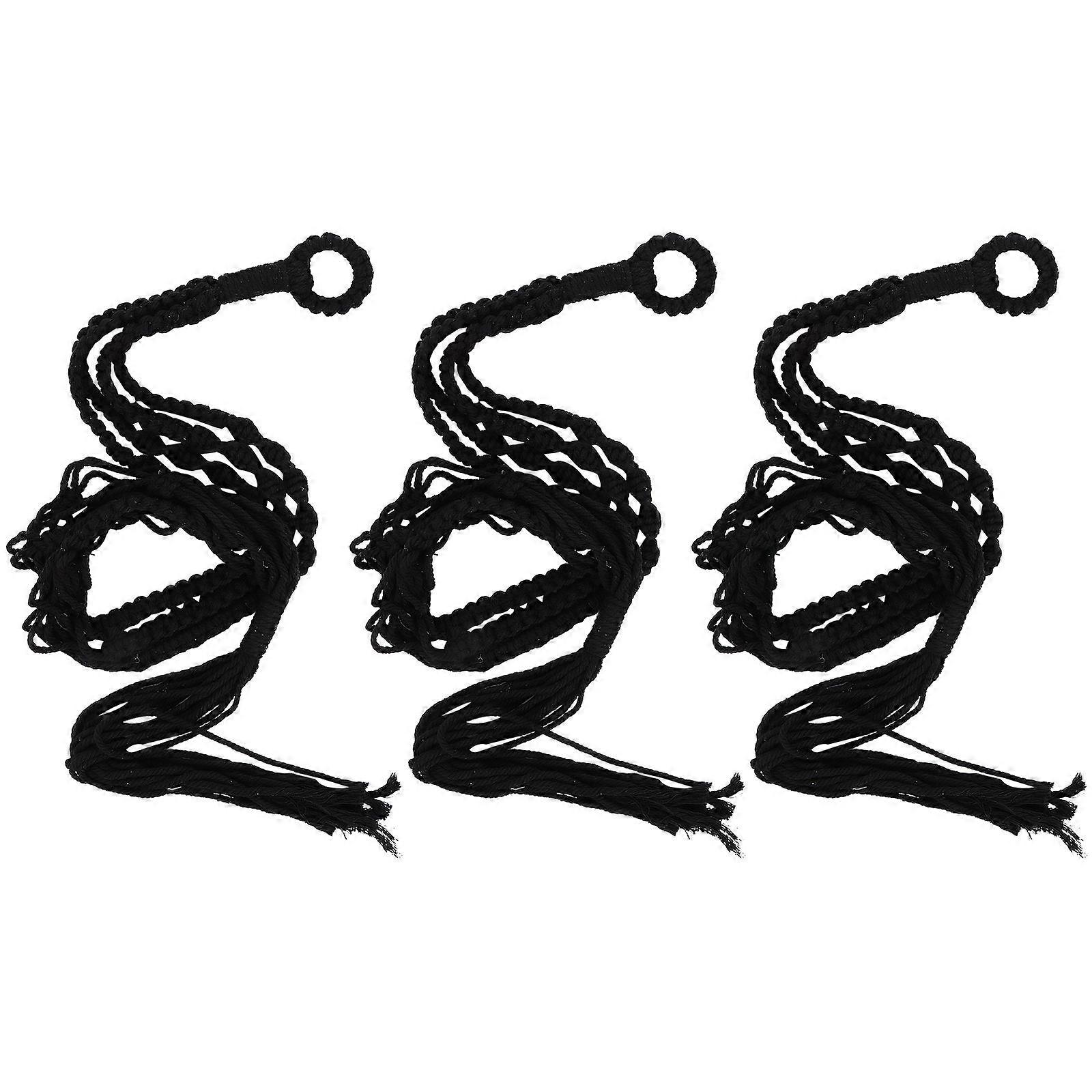 Wall Hanging Flower Pot Hand-Knitting Process Homeowners 3Pcs