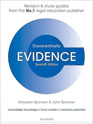 EVIDENCE CONCENTRATE LAW REVISION & STUD