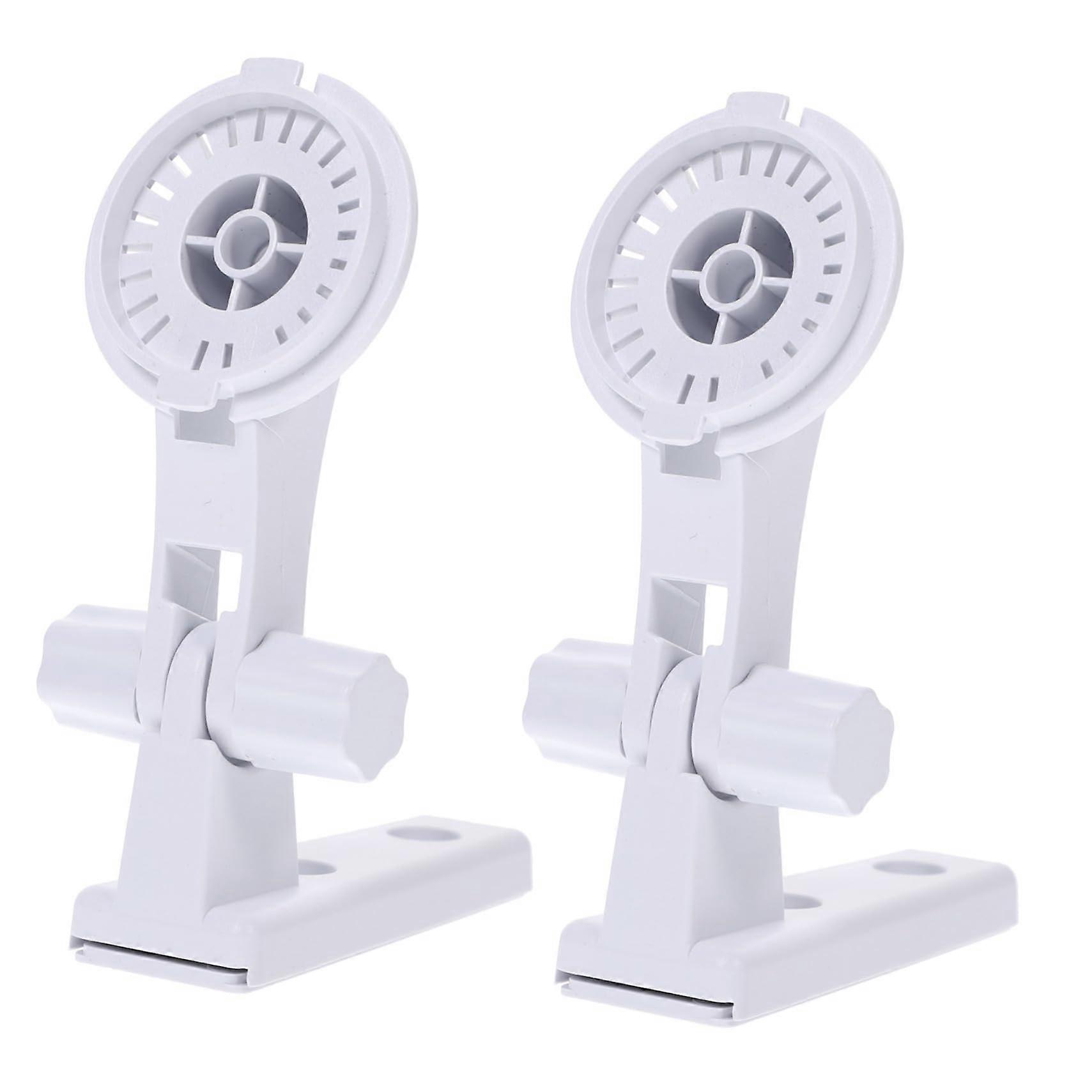 Security Camera Mount Bracket, Adjustable Wall and Ceiling ABS Waterproof Design, 2pcs Rustproof