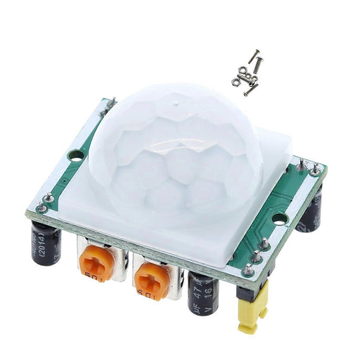 HCSR501 PIR Motion Sensor Module, Adjustable Infrared Detector for Reliable Electronic Projects