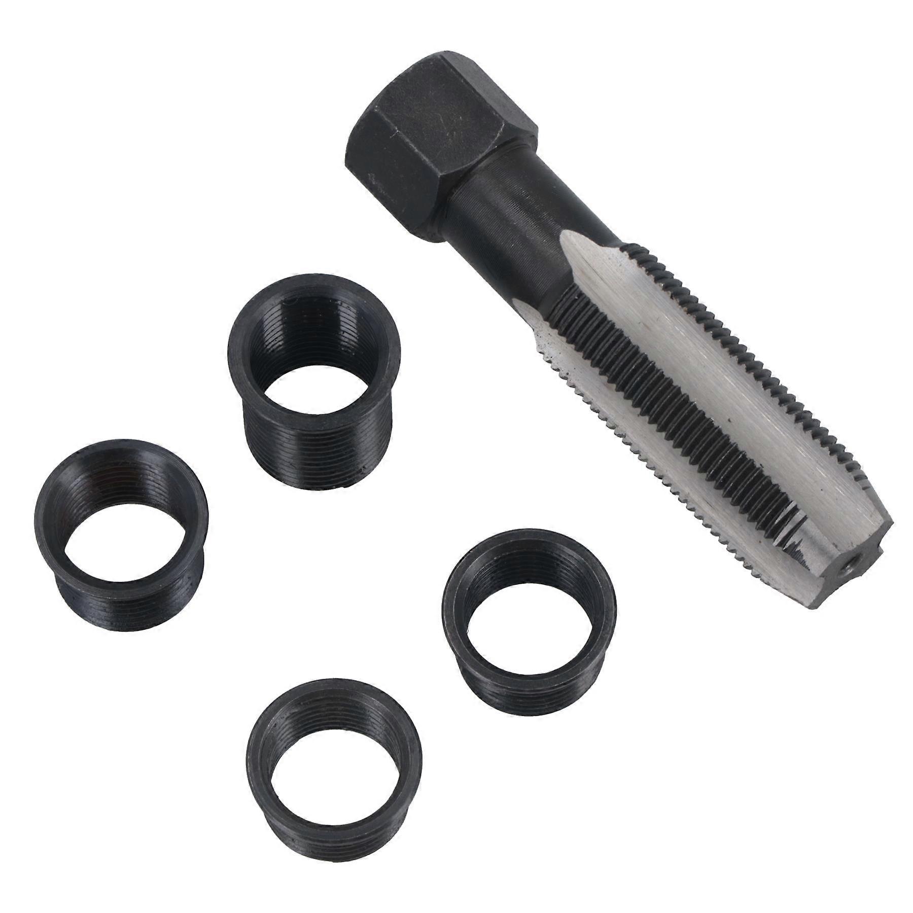 Spark Plug Rethreading Tap Thread Repair Set Kit M14 x 1.25 With 4 Inserts