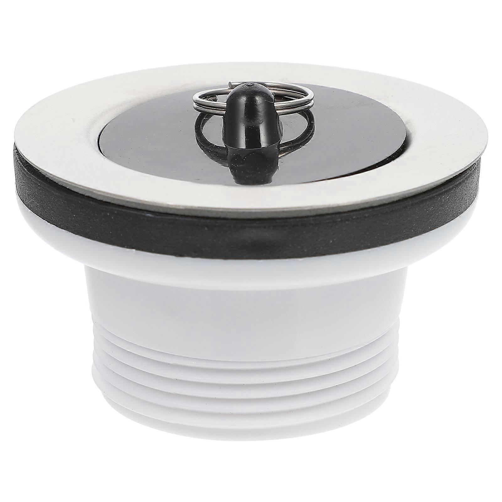 Sink Stopper Bathroom Kitchen Anti Clogging Function 2Pcs Accessories