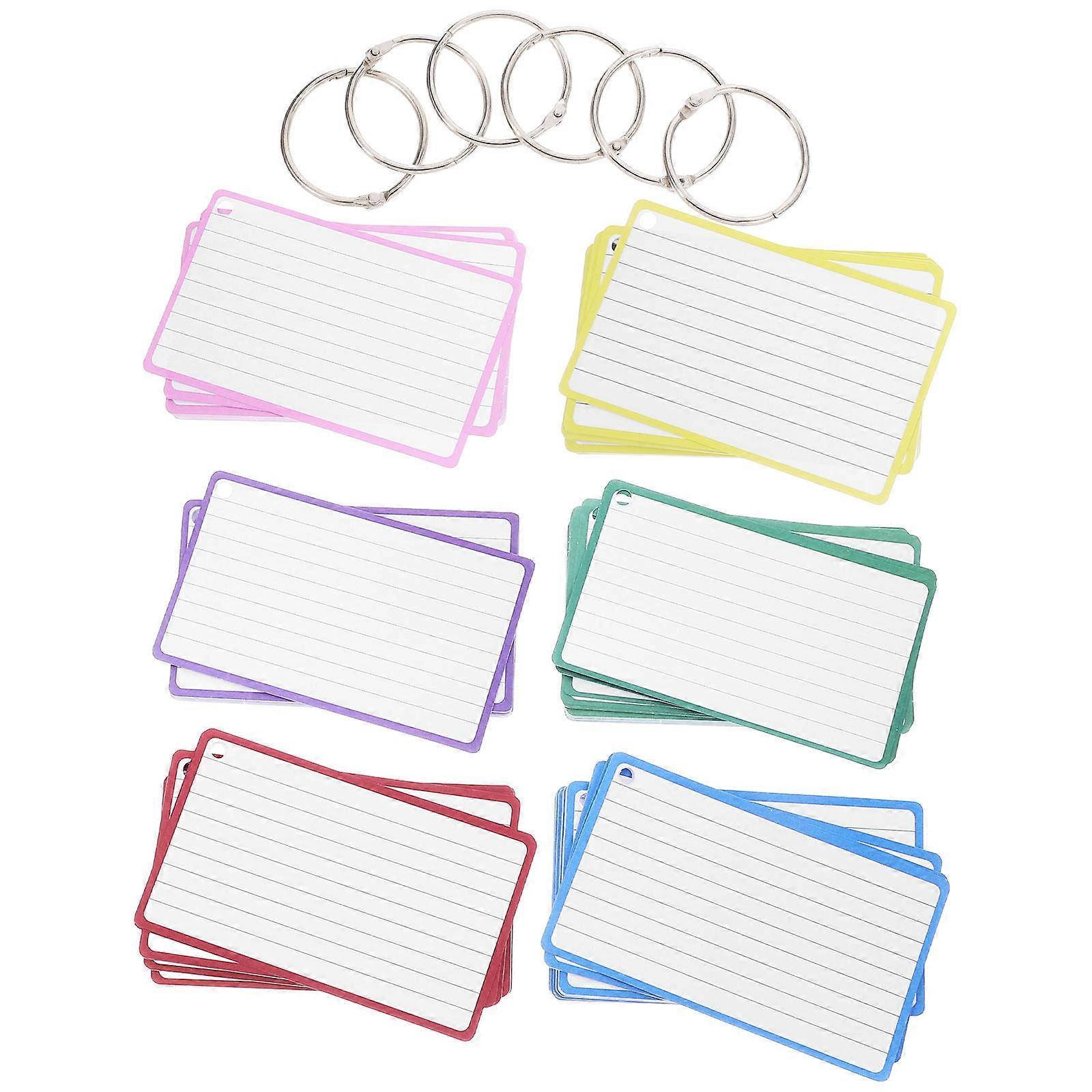Speech Cards Small Memo Pads for Note Taking 2Pcs Assorted Color