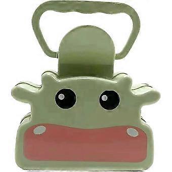 Green Dog Poop Scooper with Bag Dispenser 19cm Portable Waste Pick Up Tool