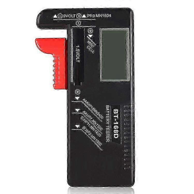 Digital Battery Tester,compatible with Aaa Aa Cd 9v 1.5v Button Cell Batteries