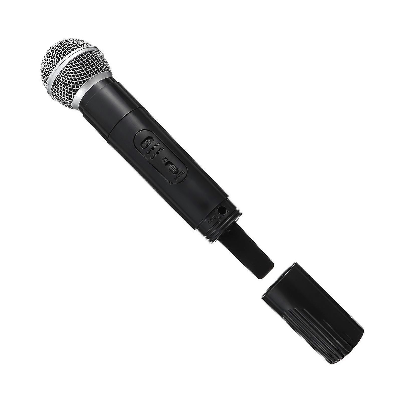 Wireless Microphone Model Play Interviews Prop for Stage Performance 1Pcs