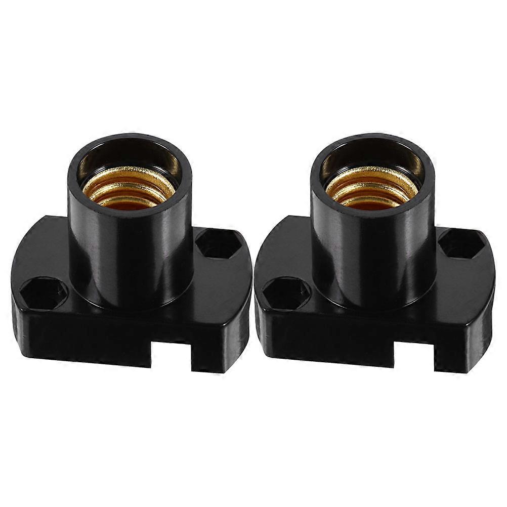 Lamp Socket E12 Screw in Lamp Socket for Portable Use 2Pcs Set