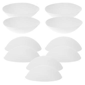5 Pairs Women Bra Inserts Polyester Bra Pad Inserts Sports Bra Pad for Swimsuit