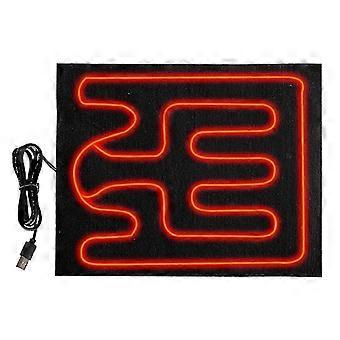 Tapis chauffant USB pour animaux de compagnie, film chauffant imperméable, pliable, pour reptiles, utilisation en voiture en hiver
