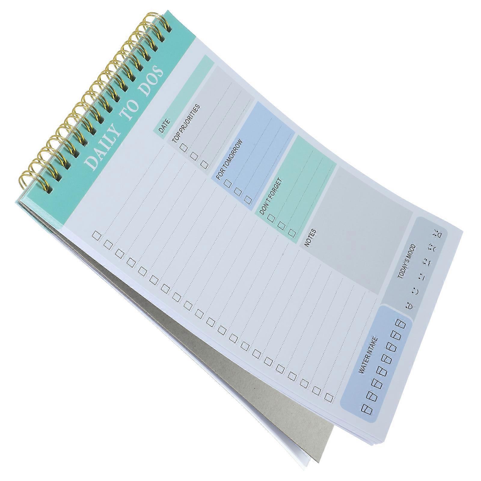 Practical Planner Notepad Tear off Notepad Portable Planner for Daily Schedule To Do List(A5)