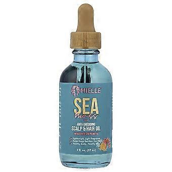 Mielle, Anti-Shedding Scalp & Hair Oil, Sea Moss, 2 fl oz (59 ml), 2-Pack