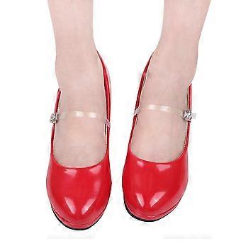 5 Paar unsichtbare Schnürsenkel für kreative High Heels (transparent)