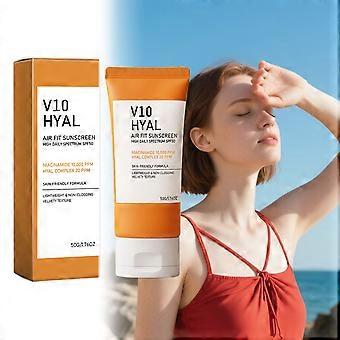 Thin Watery Sun Protection Lotion Quickly Forms Breathable Protective Film, Daubed On Facial Skin Before Outdoor Activities For Summer Daily UV Isolat