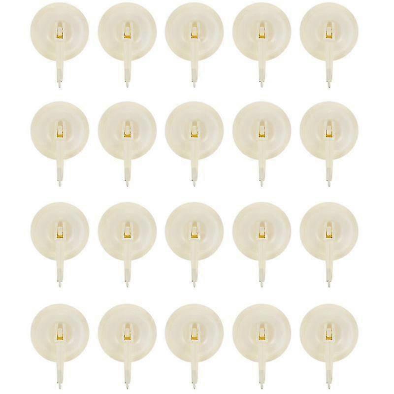 20pcs Storage Hooks, Suction Cup Hooks