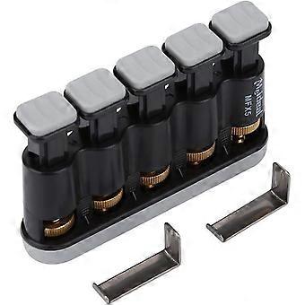 Variable Stärke Tension Hand Finger Exerciser Grip Trainer für KlaviergitarreOrange