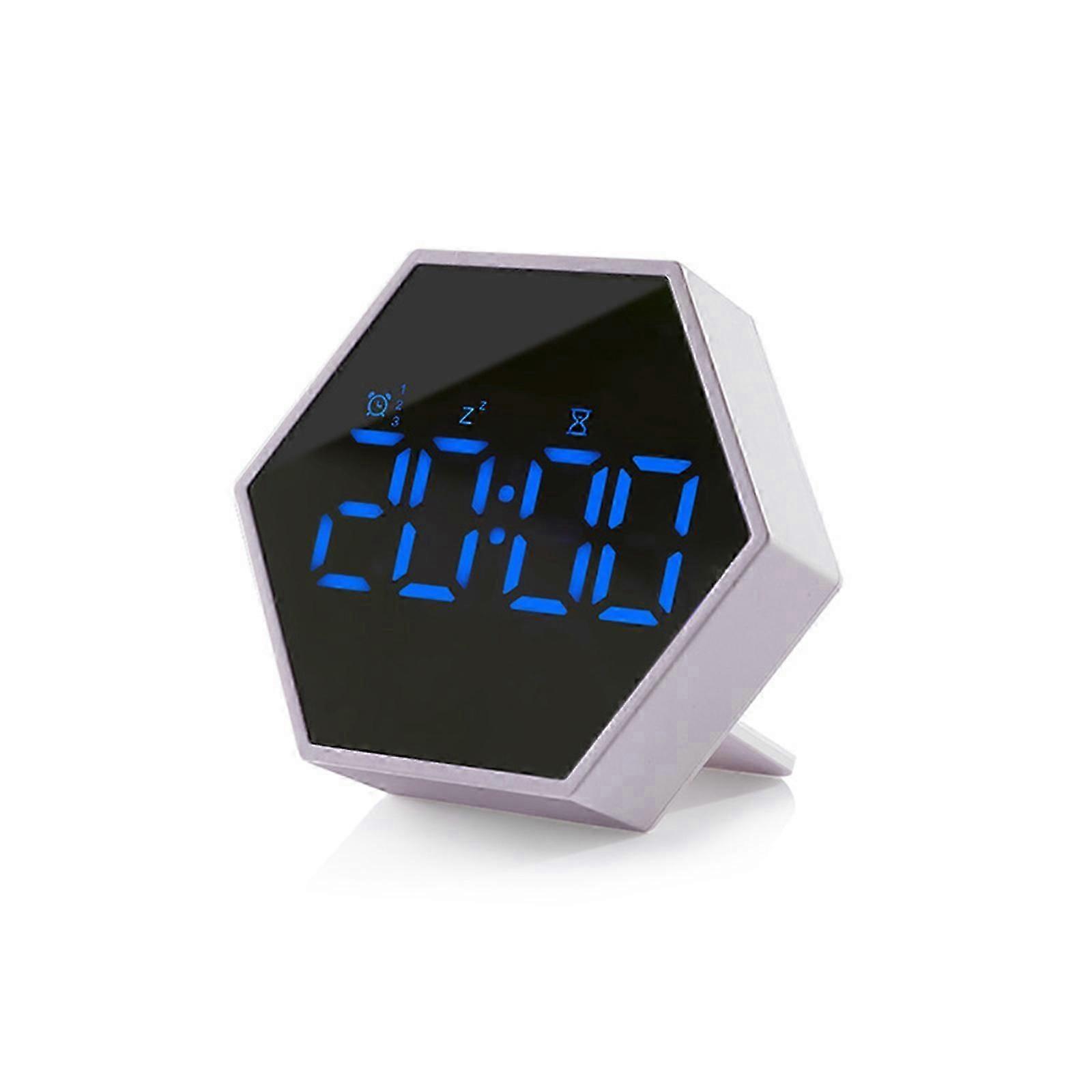 Multifunctional Desktop Clock LED Digital Clock Bedroom Bedside Alarm Clock