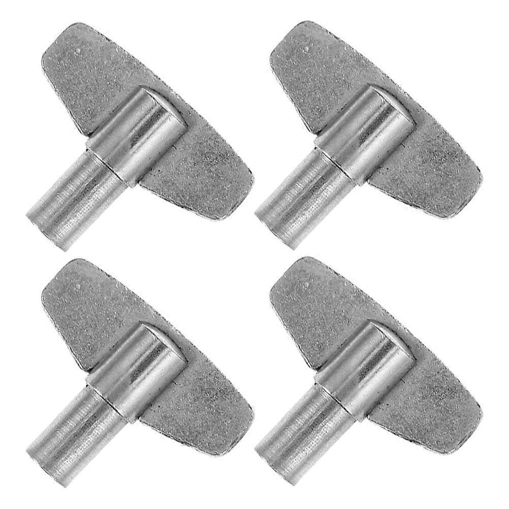 4Pcs Clock Winding Keys Metal for Clock Use Practical tools