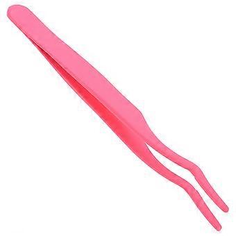 Grafting Eyebrow Tweezers for Makeup Use Fake Eyelashes Applicator Pink