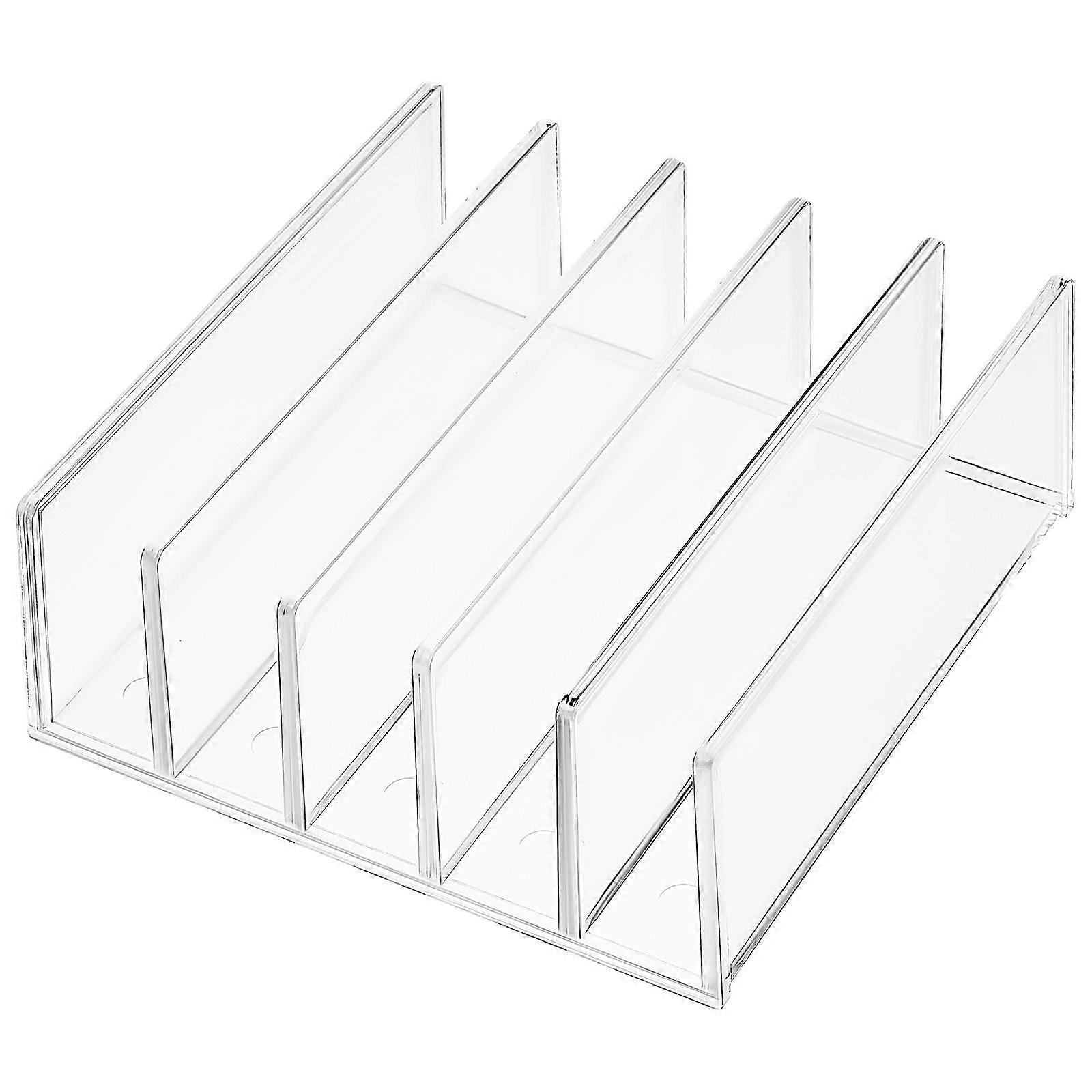 Document Stand Rack File Holder Desktop Book Storage Rack Office Supply