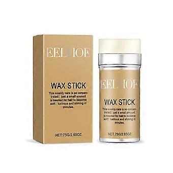 Hair Wax Stick  Portable Solid Styling Wax for Anti-Frizz, Natural Shine & Hair Care (Travel-Friendly)