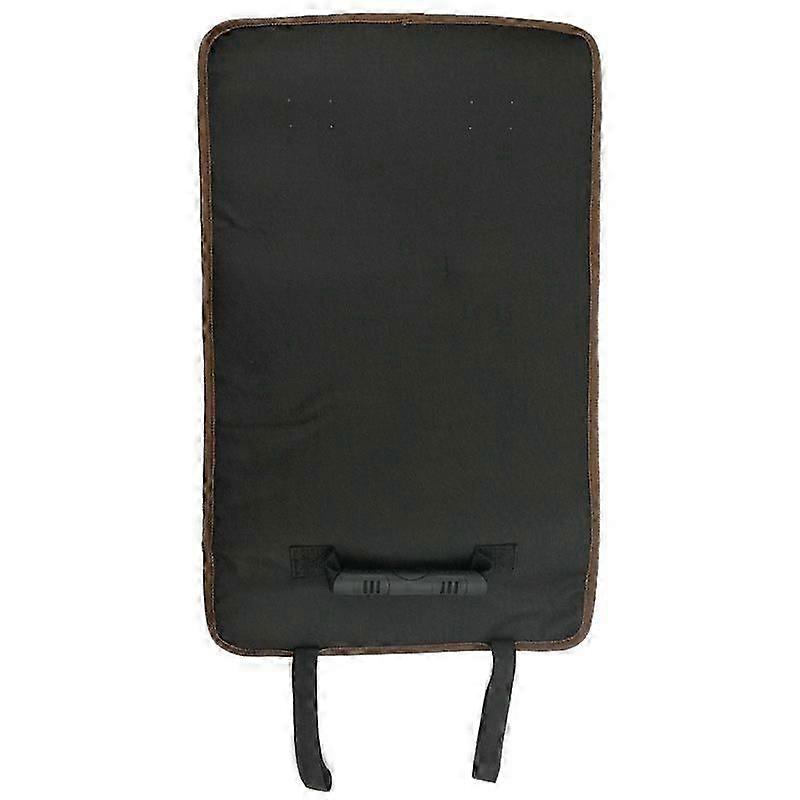 Rolling Tool Bag Large Capacity Polyester Multiple Pockets with Zipper for Storage Carrying
