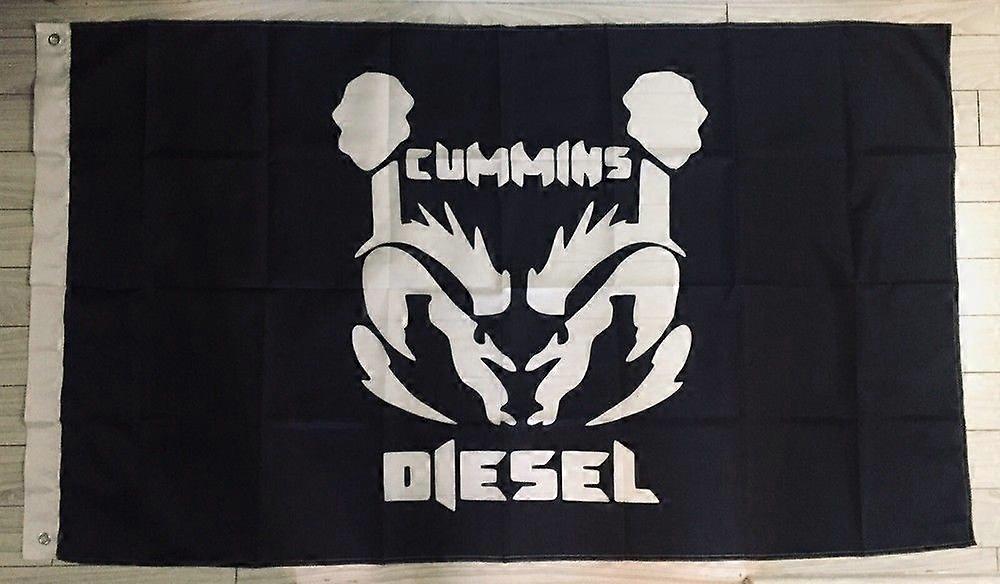 DRAPEAU DODGE CUMMINS DIESEL ZE0502