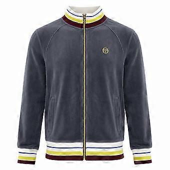 Sergio Tacchini Sartori Velour Track Top Jacket Turbulence