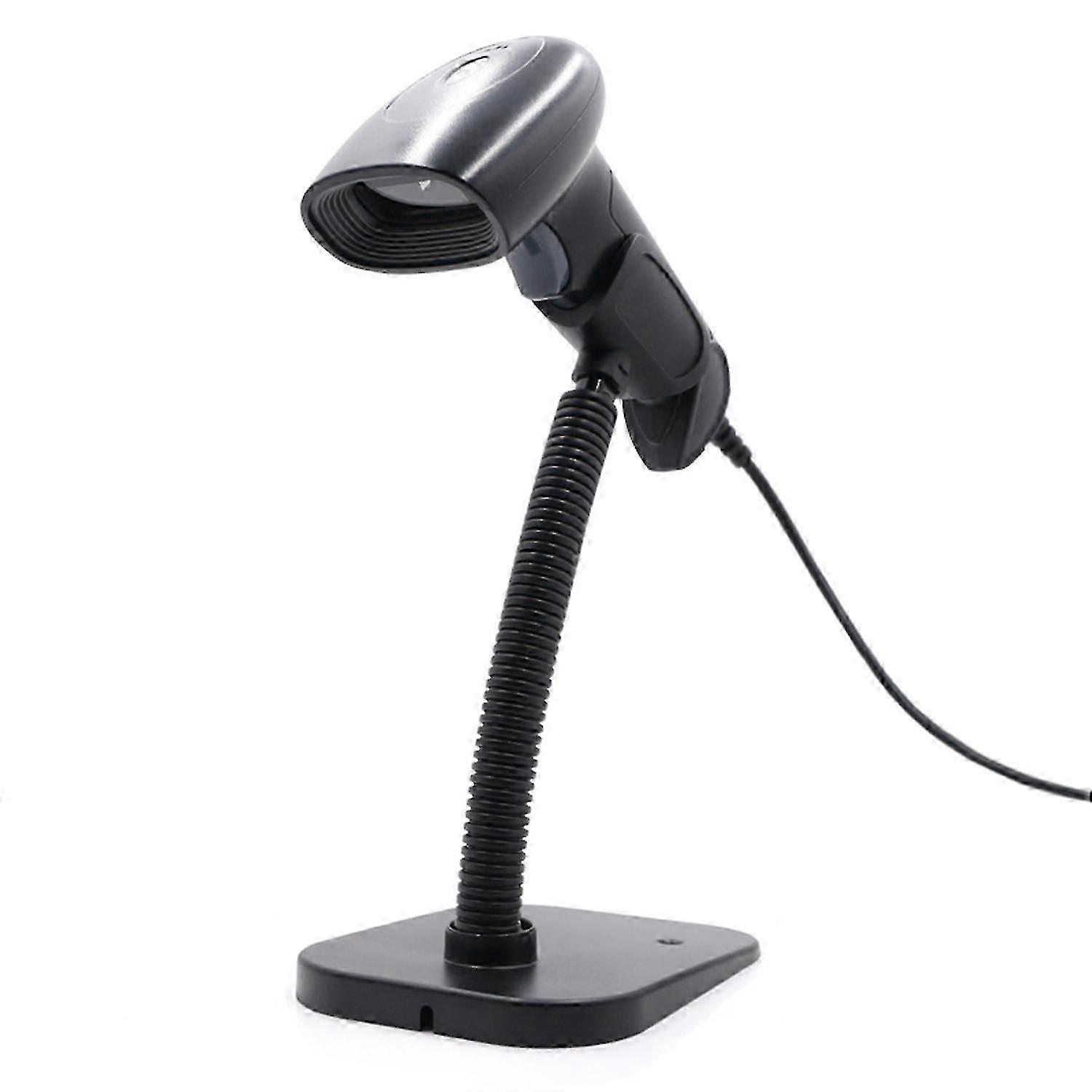 USB Barcode Scanner 1D 2D QR Code Reader Handheld Wired with Stand