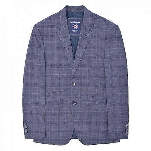 Lambretta Mens Bradley Checked Blazer
