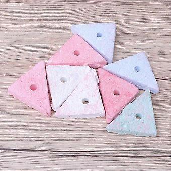 15pcs  Bites Small Animal Chews Hamster Chew Toys Chew Treats Teeth Grinding Block (Random Color)