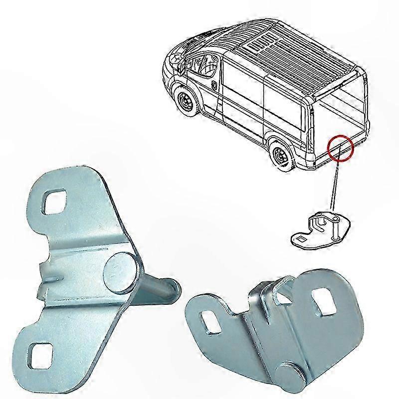 Locking Latch for Rear Door Compatible with Multiple Vehicle Models